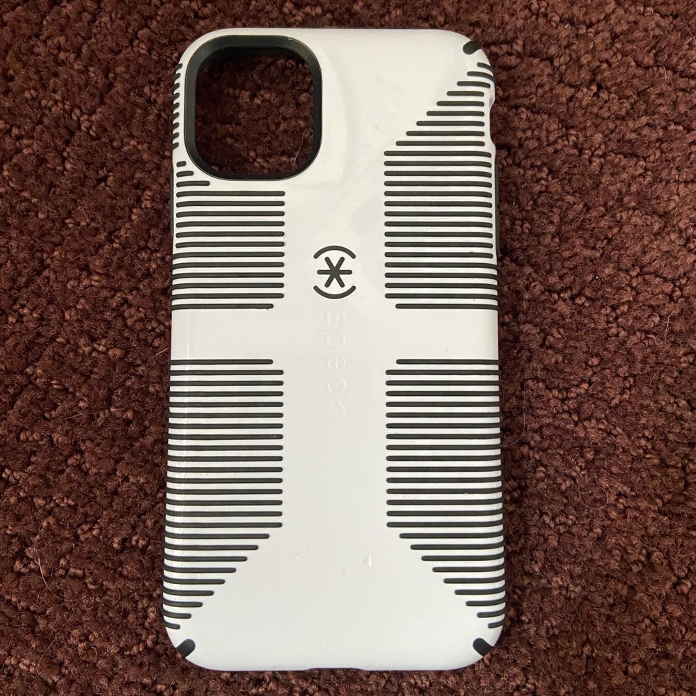 Black and White Speck iphone 11 Case